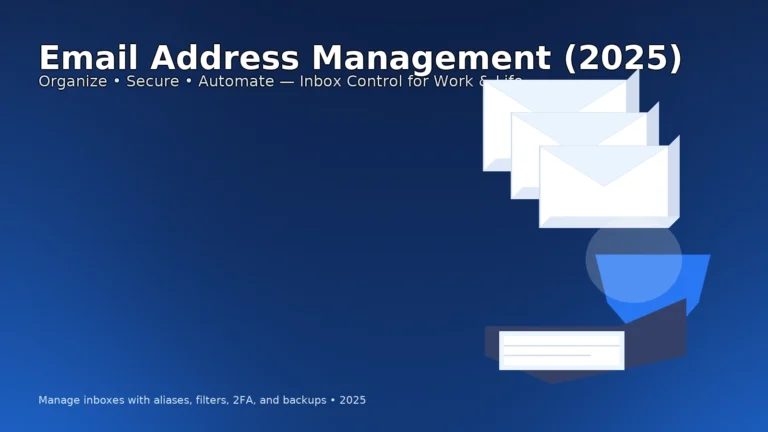 Email Address Management