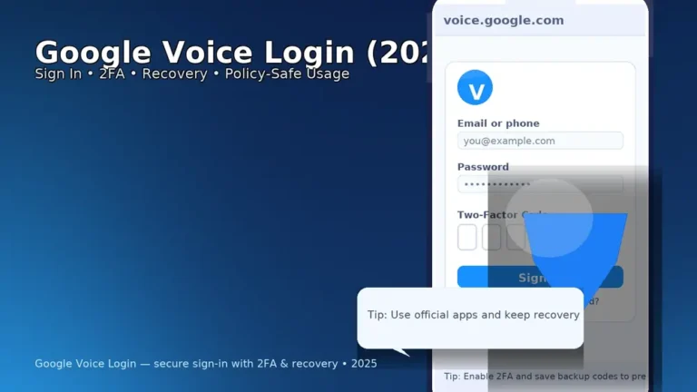 Google Voice Login