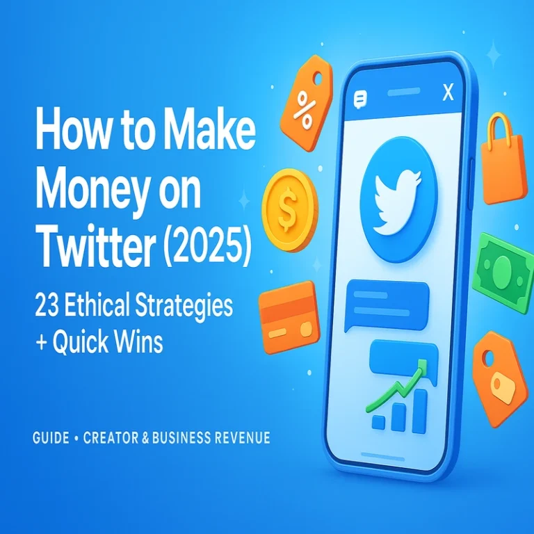 How To Make Money On Twitter