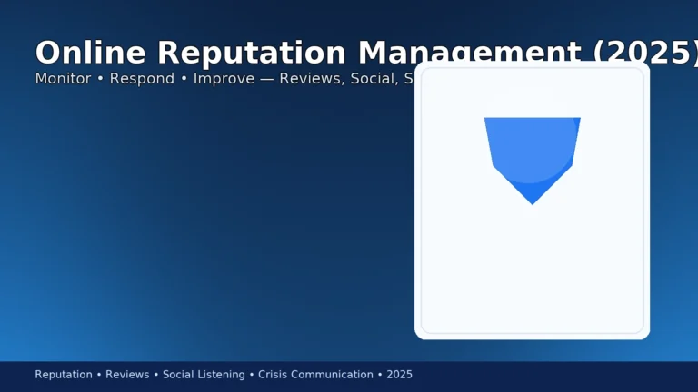 Online Reputation Management