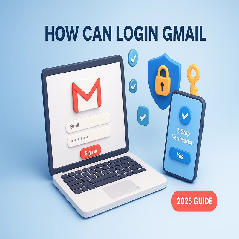 how can login Gmail